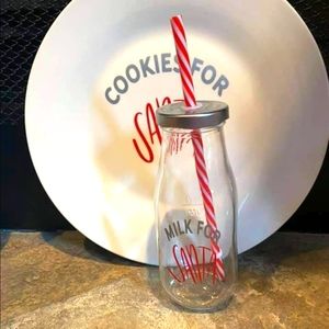 Milk and Cookies for Santa Set